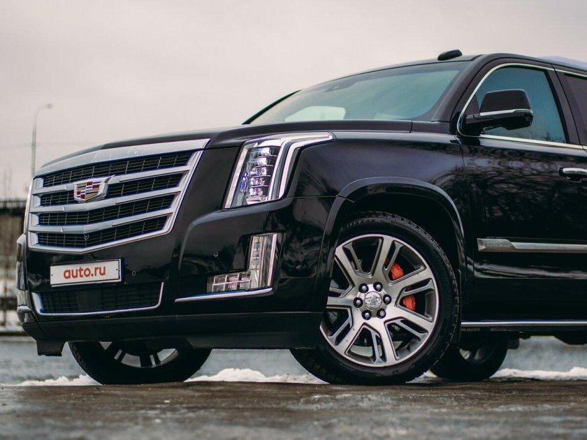 Кадиллак эскалейд 2016 черный