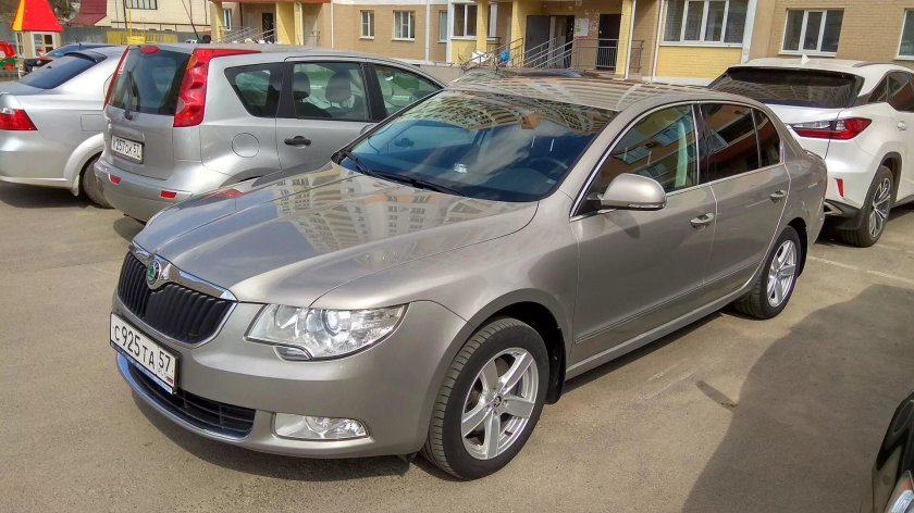 Шкода цвет капучино