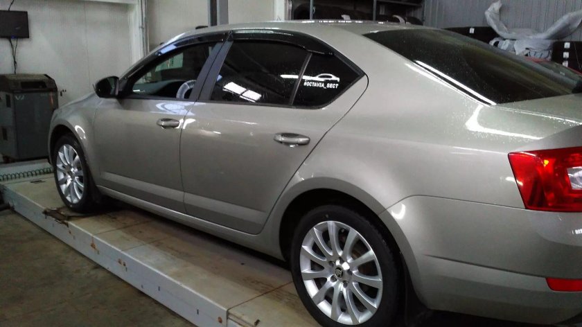 Октавия а7 капучино