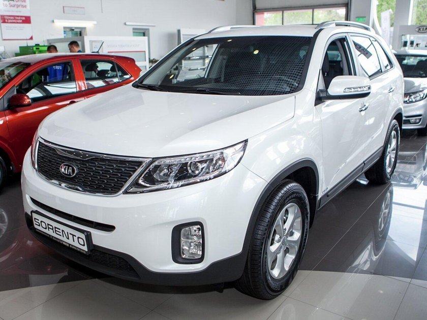 Киа Соренто 2013 белый