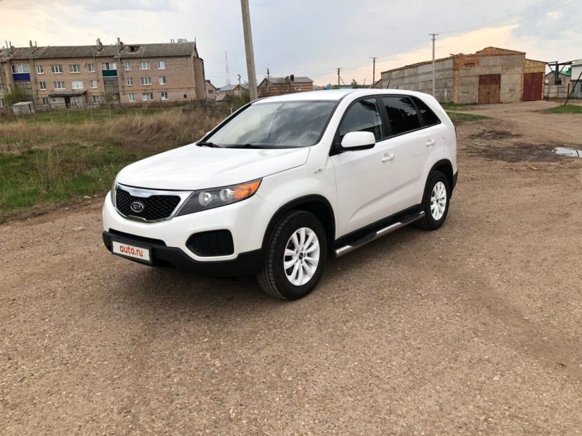 Киа Соренто 2022 белый