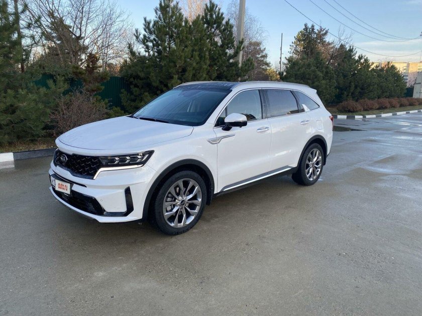 Киа Соренто 2022 белый