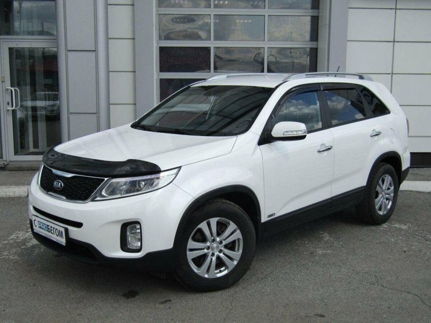 Kia Sorento 2013 белая