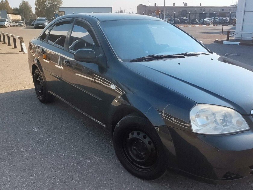 Шевроле лачетти седан черный тонированный