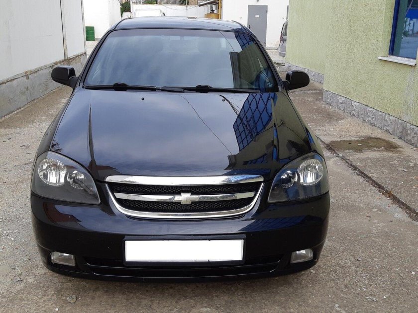 Шевроле Лачетти седан черный