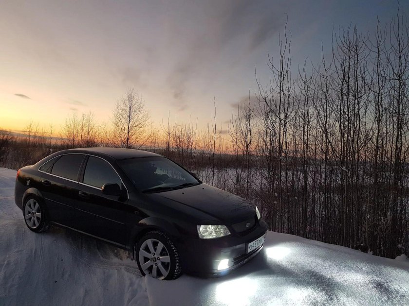 Шевроле Лачетти седан черный