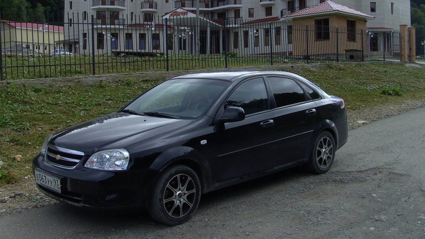 Chevrolet Lacetti черный