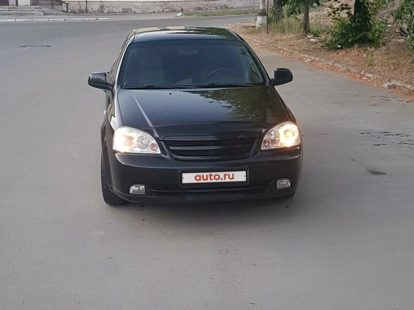 Шевроле Лачетти седан черный