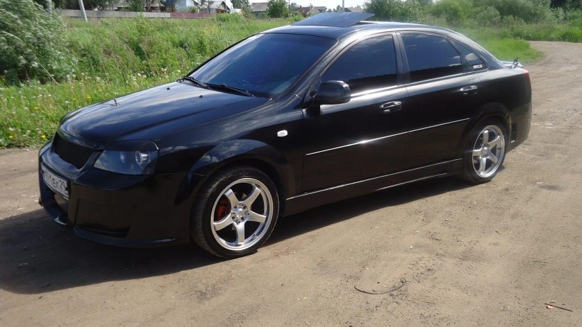 Chevrolet Lacetti Tuning черный