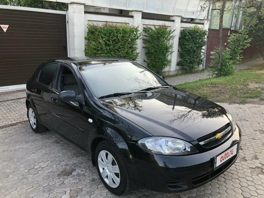 Шевроле Лачетти хэтчбек черный