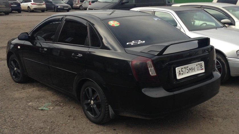 Chevrolet Lacetti черный