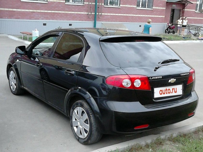 Chevrolet Lacetti хэтчбек черный