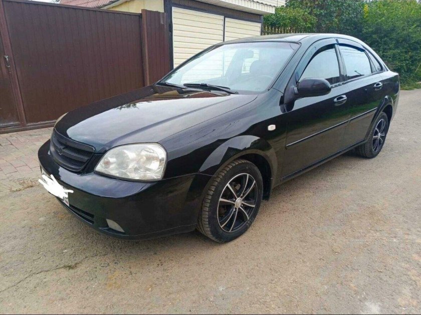 Шевроле лачетти седан 2008 черный
