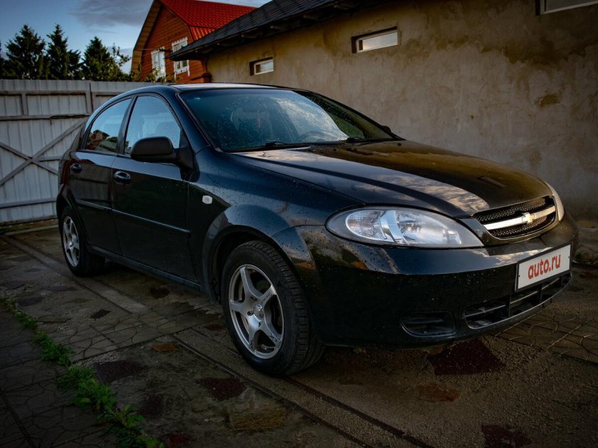 Шевроле Лачетти хэтчбек черный