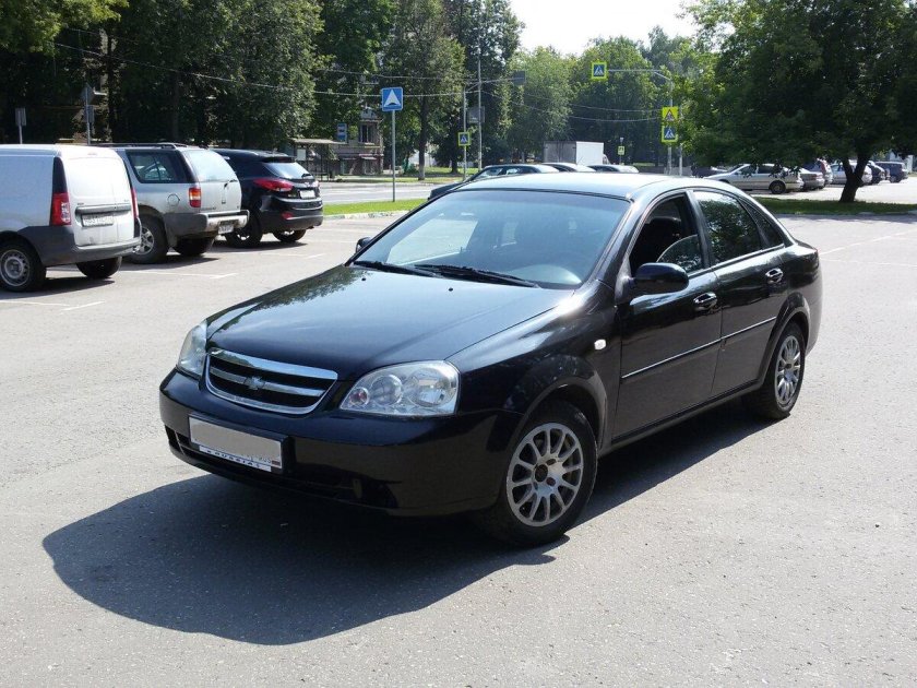 Chevrolet Lacetti черный