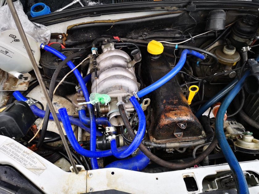 Chevrolet Niva 1.7 двигатель