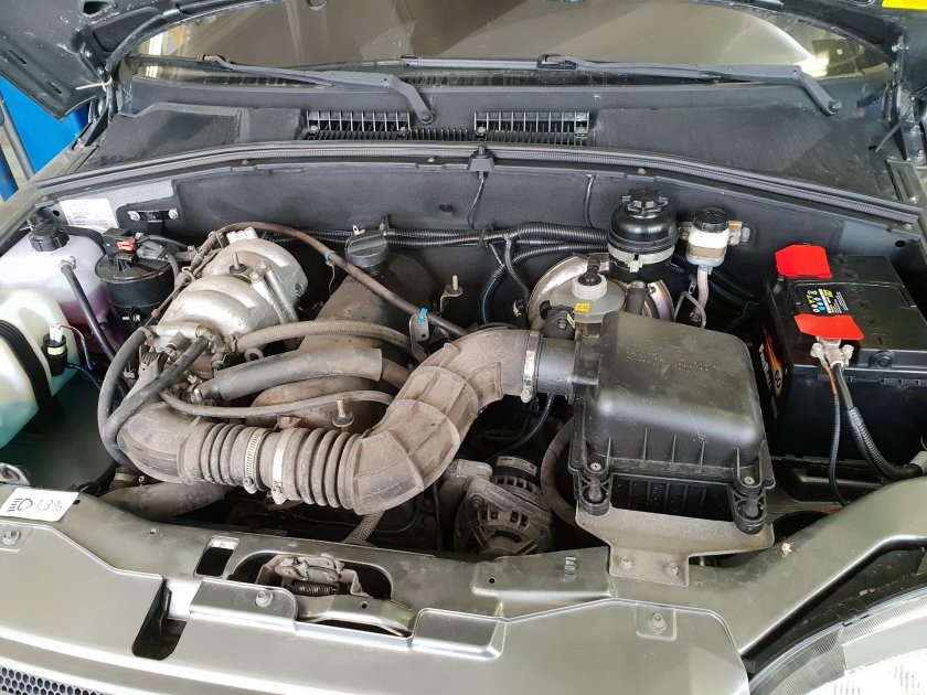 ВАЗ 2123 под капотом