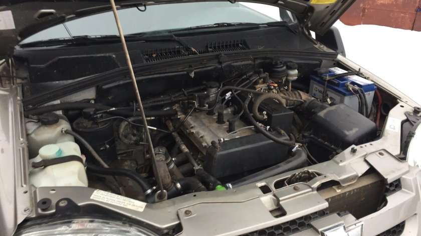 Мотор Шеви Нива 1.7