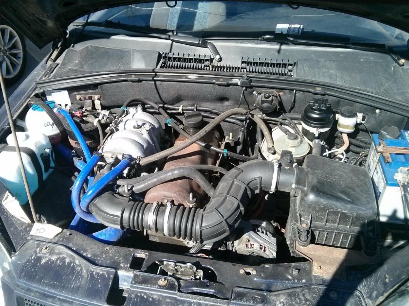 Chevrolet Niva 1.7 двигатель