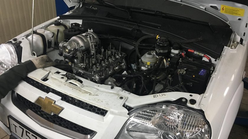 Мотор Шеви Нива 1.7