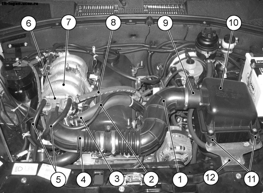 Датчики на Шевроле Нива расположение