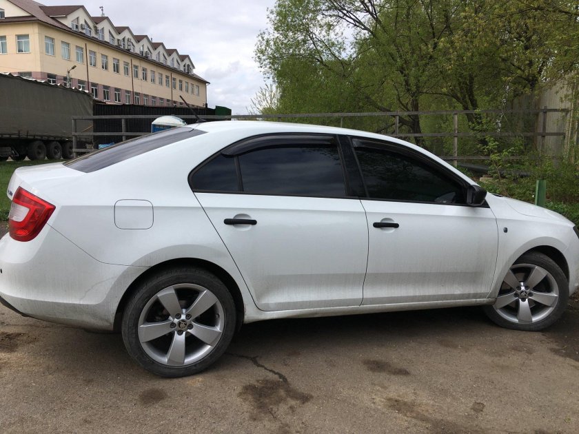 Шкода Рапид на 17 дисках