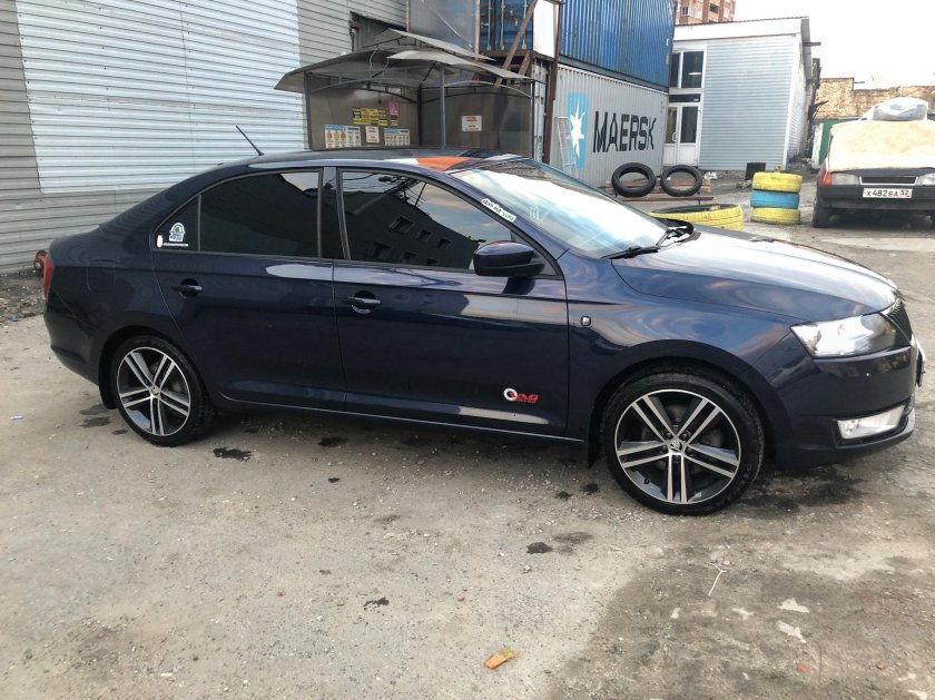 Шкода Рапид на 17 дисках