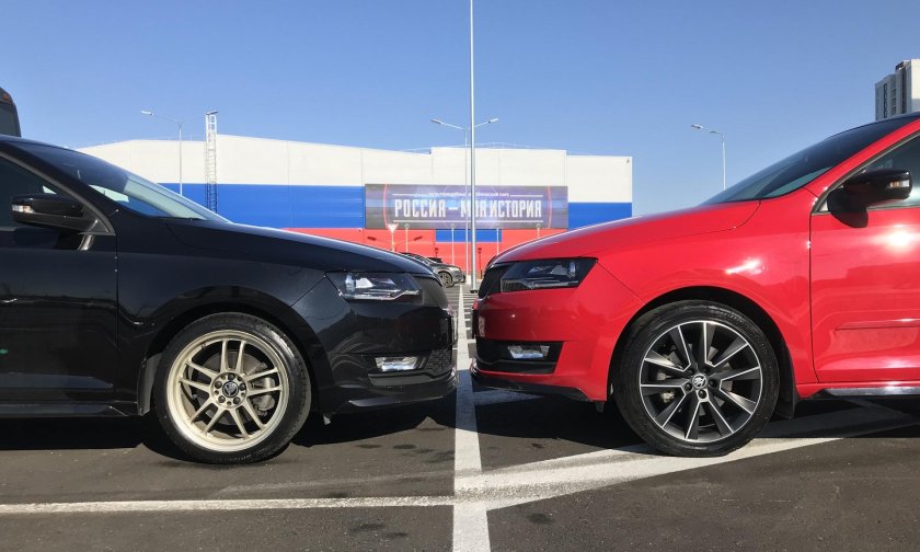 Шкода Рапид на 17 дисках