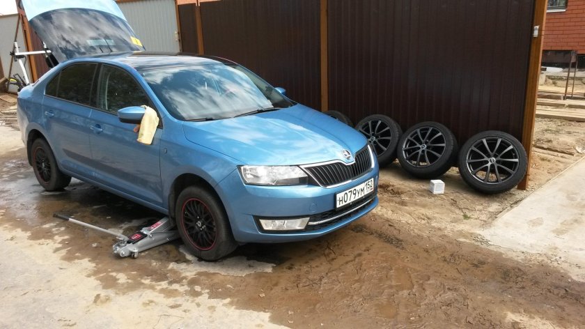 Диски Stratos 16 на Шкода Рапид