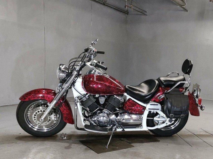 Yamaha Drag Star 1100 красный