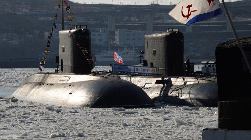 Подводная лодка Комсомольск на Амуре