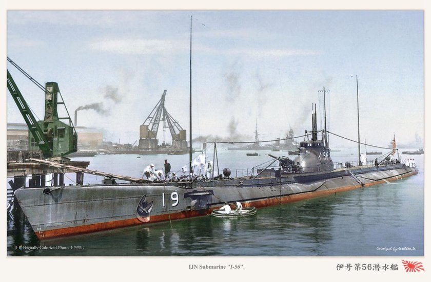 Японская подводная лодка авианосец i-400 типа