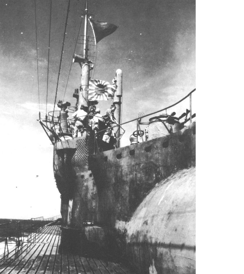 Подводная японская лодка второй мировой интерьер