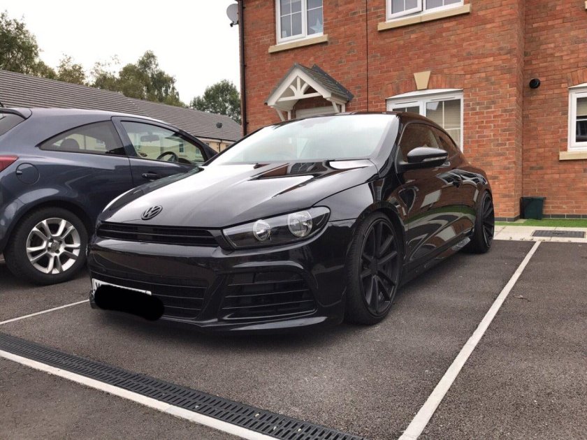 Volkswagen Scirocco черный