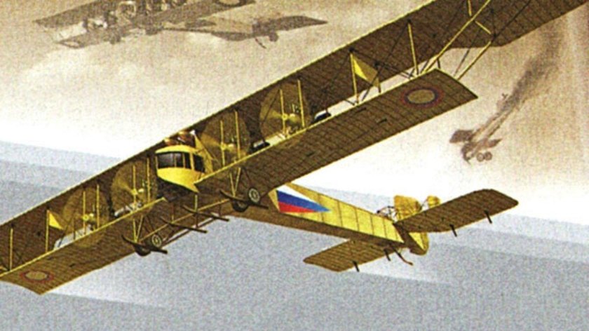 Самолет Илья Муромец Сикорского