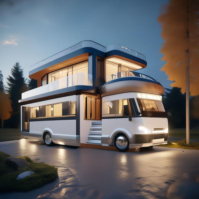 Двухэтажный автобус