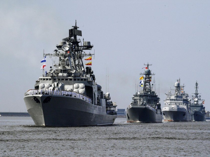 Военно морской флот РФ надводные силы