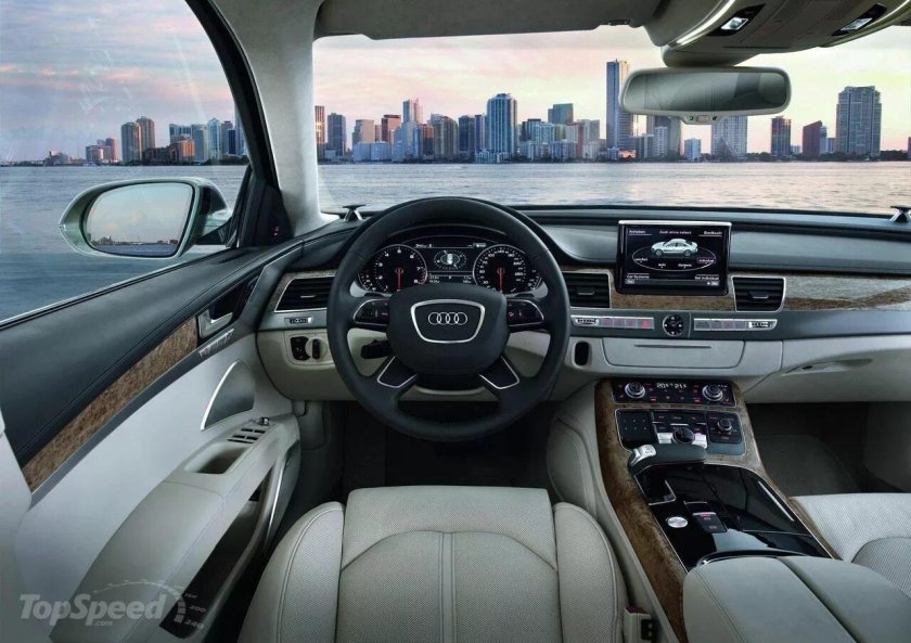 Ауди а8 салон