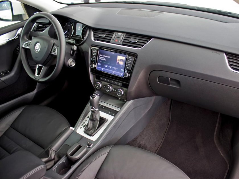 Octavia a7 салон