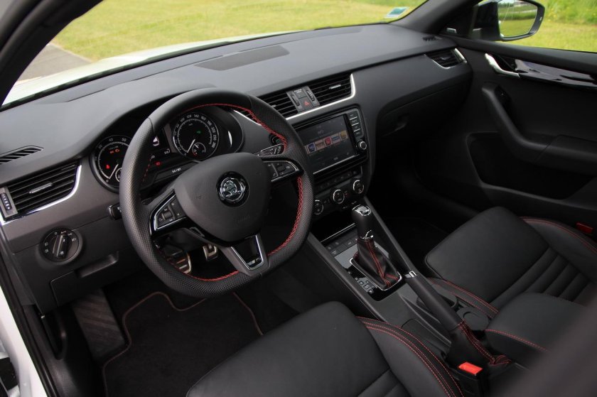 Skoda Octavia a7 салон