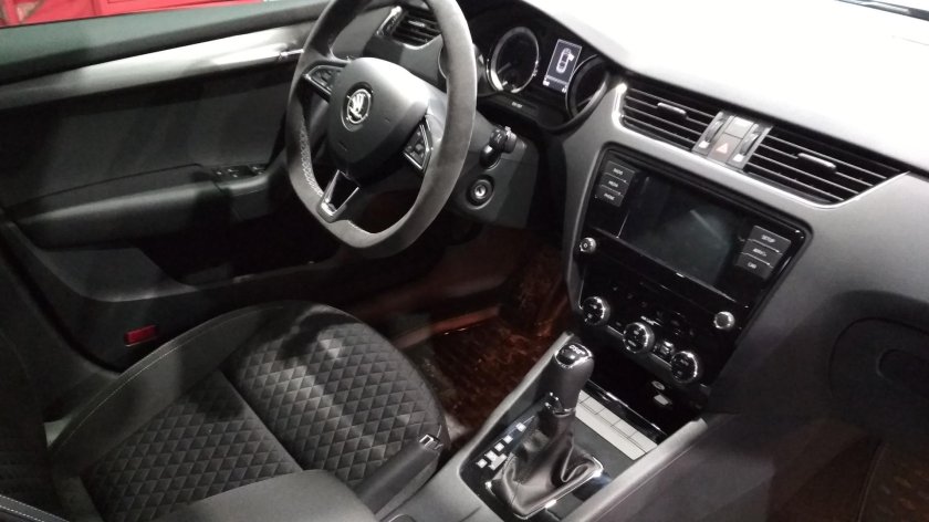 Octavia a7 салон