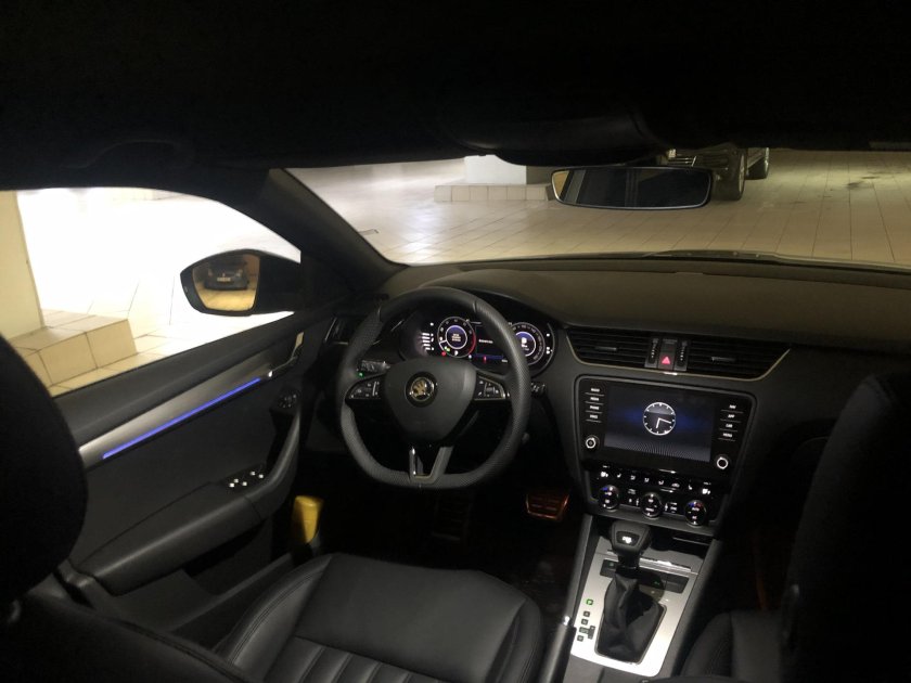 Octavia a7 RS салон