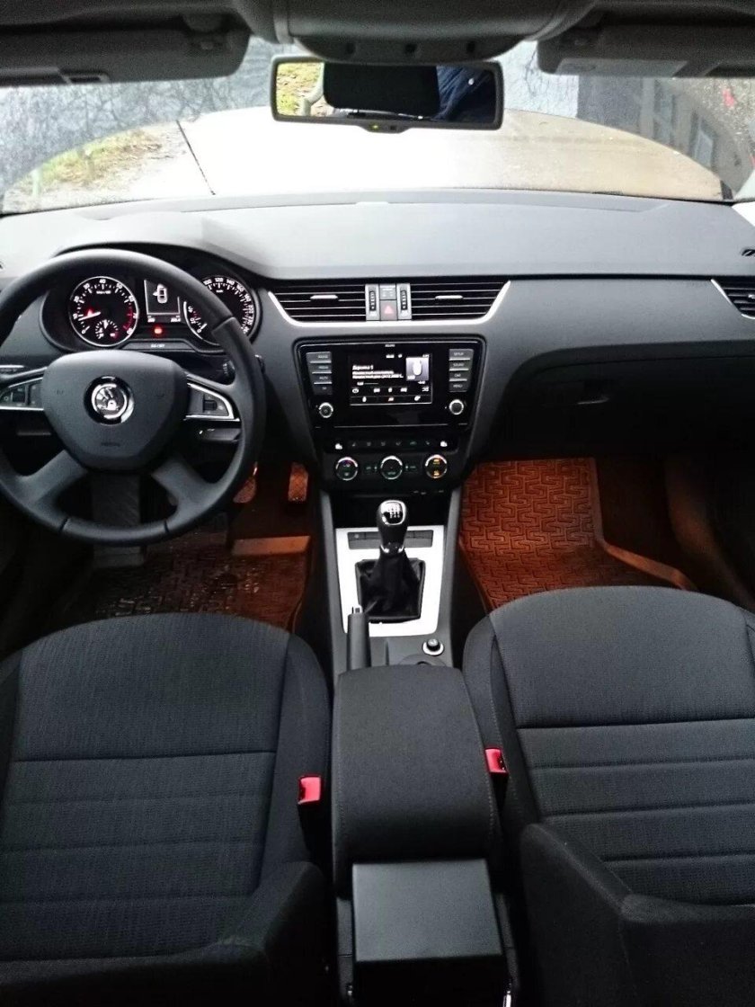 Skoda octavia a 7 салон