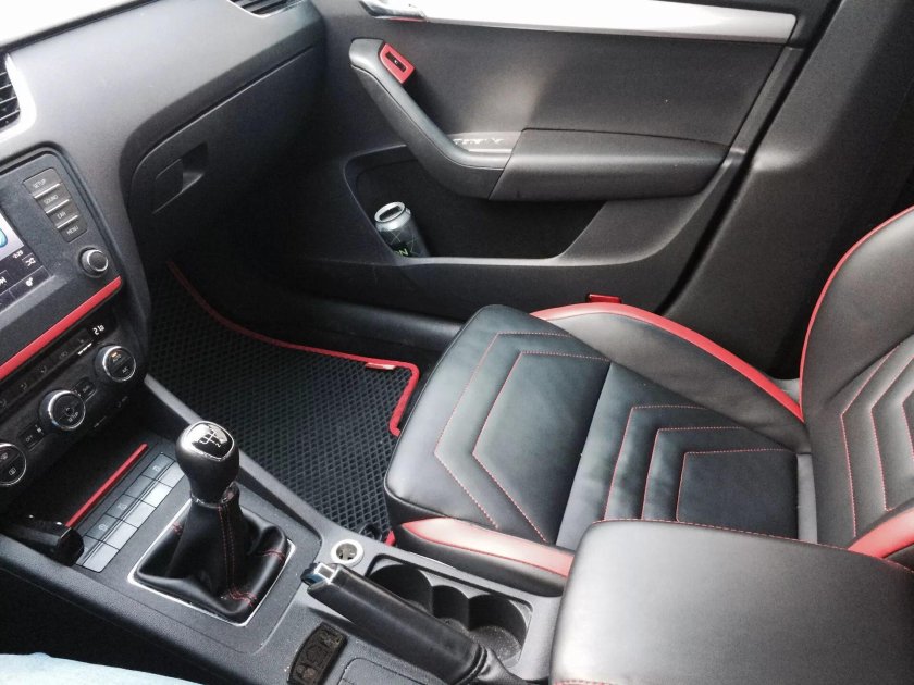 Octavia a7 RS салон