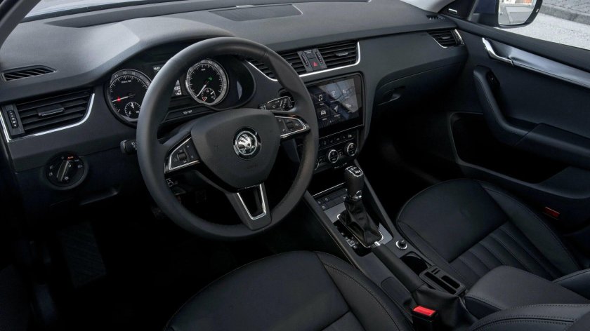 Škoda Octavia 2017 салон