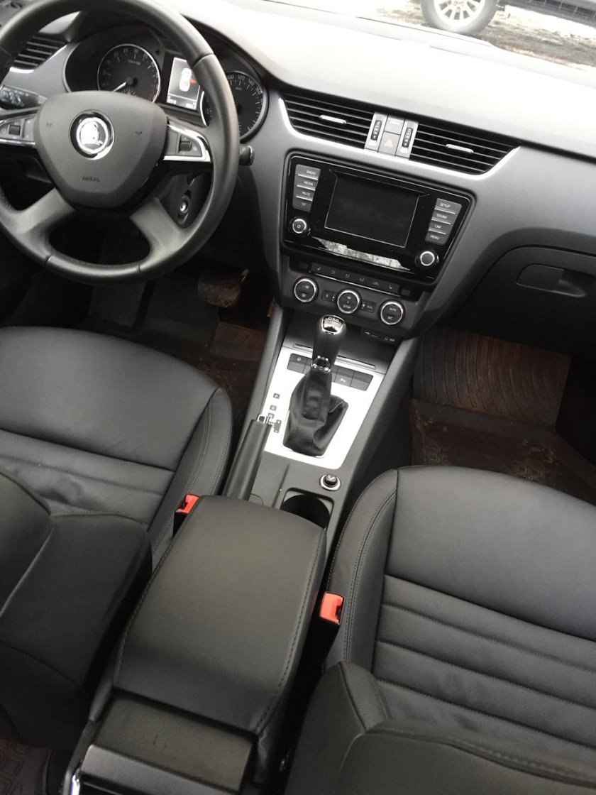 Octavia 2014 салон