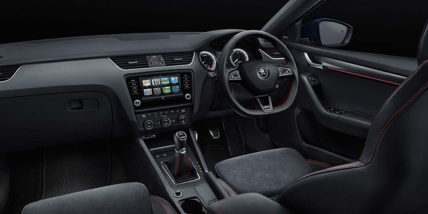 Шкода Октавия RS Interior