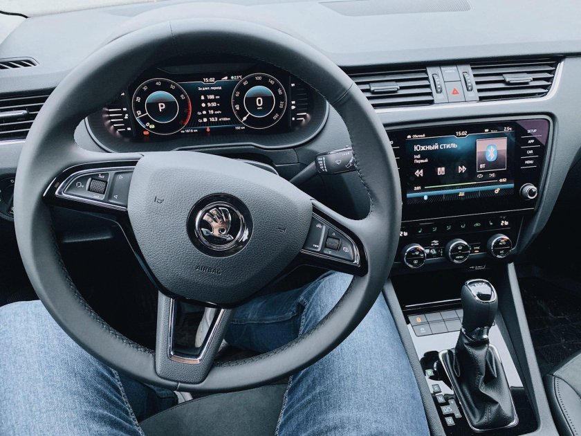 Skoda Octavia a8 салон