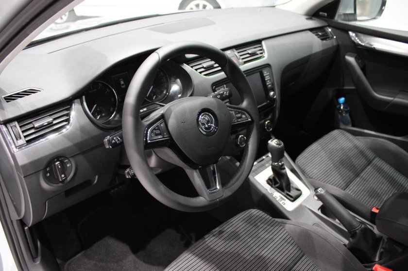 Octavia 2014 салон