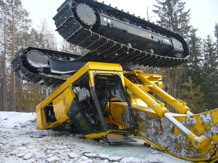 Гусеничный Коматсу бульдозер мини